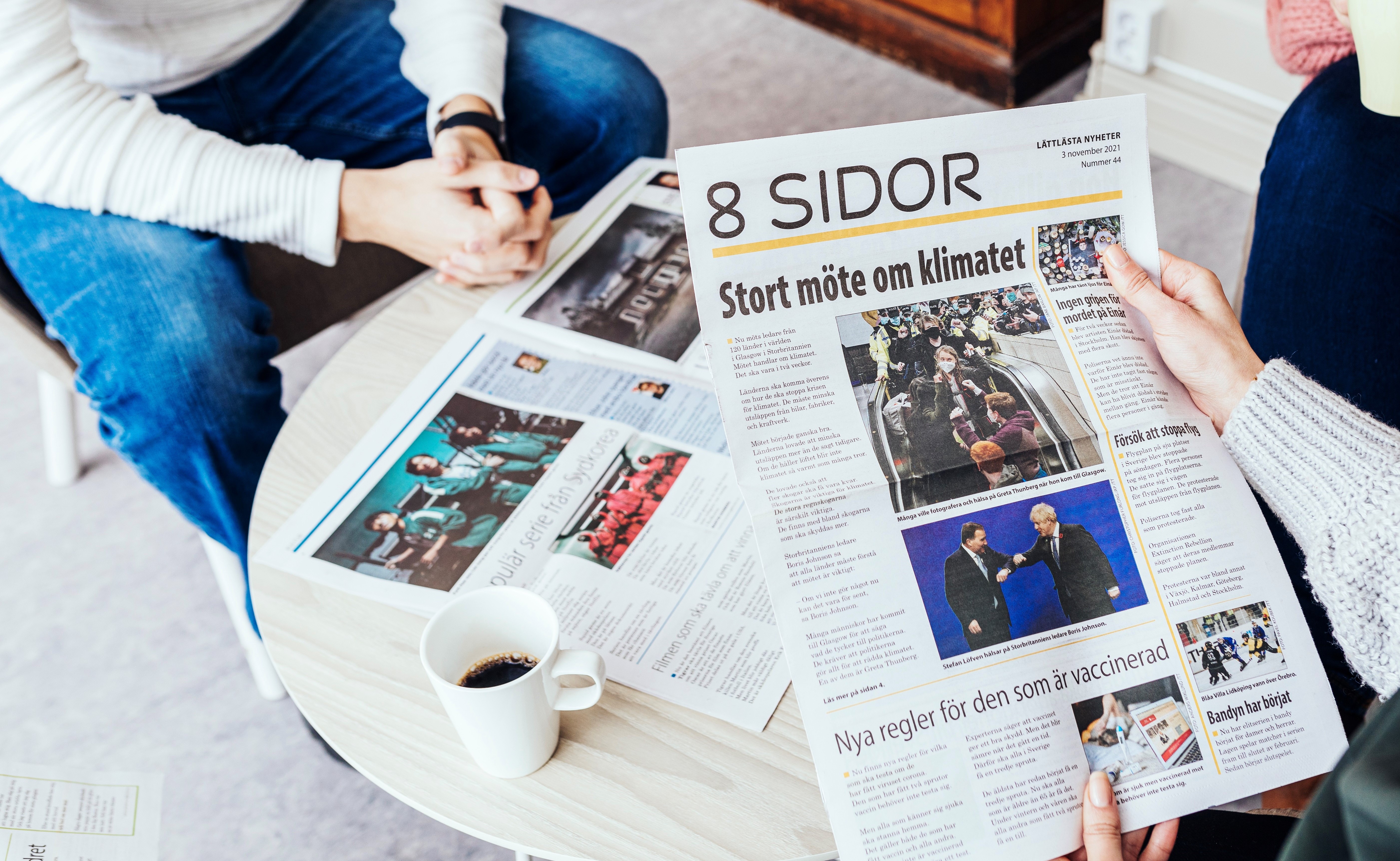 8 Sidors produktbanner