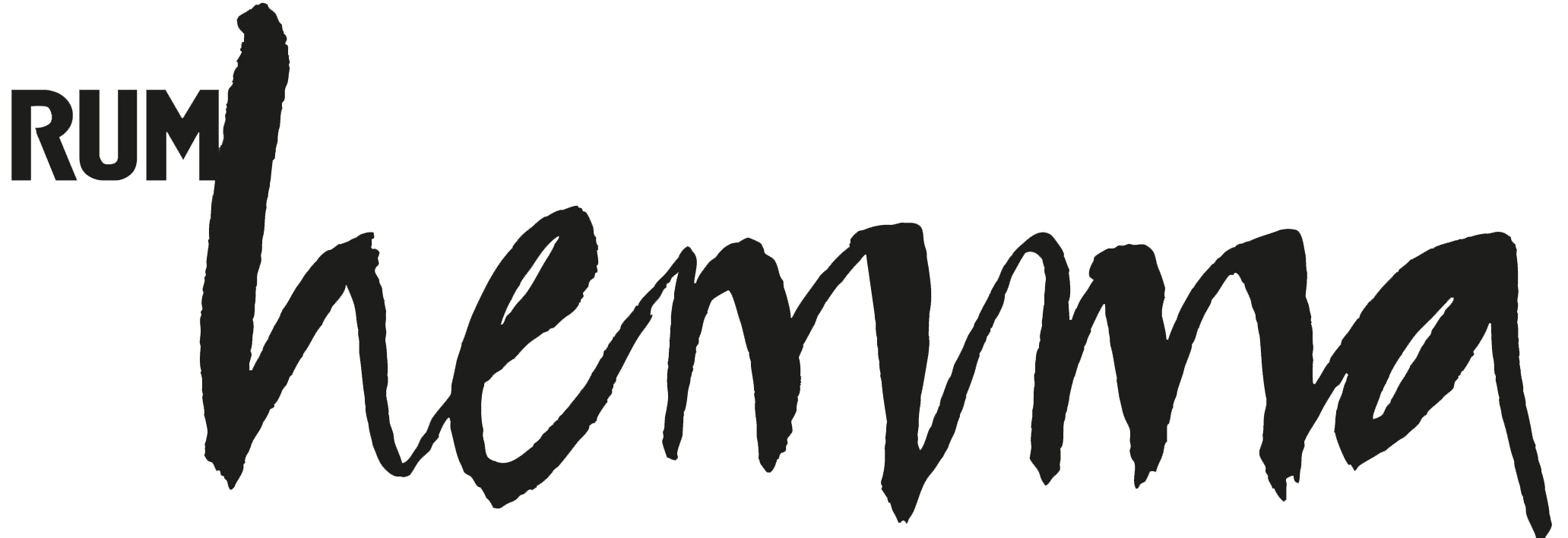 Rum Hemma tidning+digitals produktlogotyp