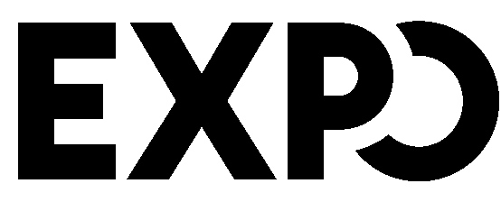 Expo tidskrifts produktlogotyp