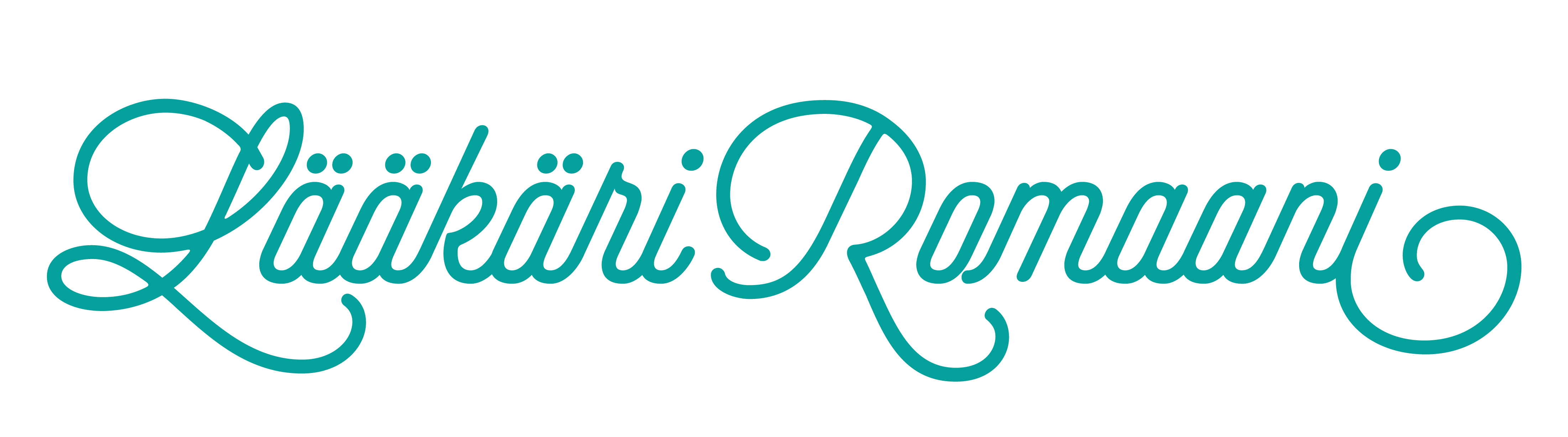 LÄÄKÄRIROMAANI tuotteen logo 